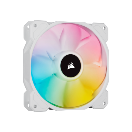 Fan CORSAIR iCUE SP120 RGB ELITE PERFORMANCE 120 mm PWM white