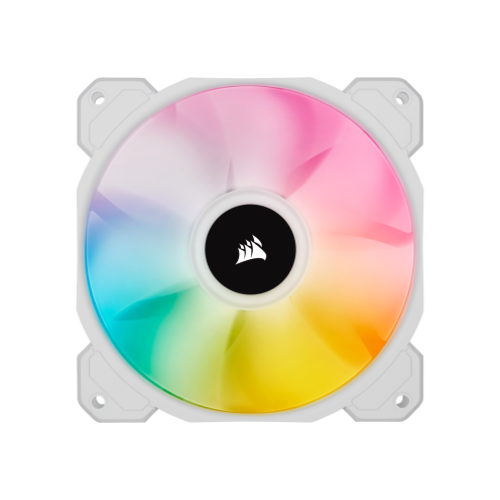 Fan CORSAIR iCUE SP120 RGB ELITE PERFORMANCE 120 mm PWM white