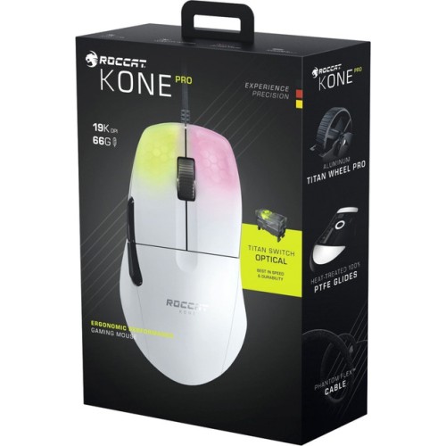 עכבר גיימינג Kone Pro USB — לבן