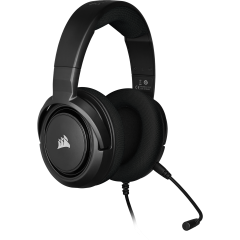 אוזניות גיימינג שחורות Corsair HS35 Stereo Gaming Headset Carbon
