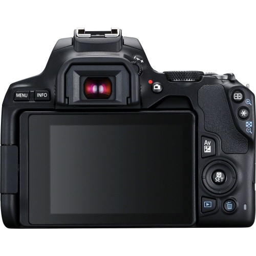 Canon EOS 250D (EOS Rebel SL3) Digital DSLR Camera + EF-S 18-55mm f/4-5.6 IS STM — Black