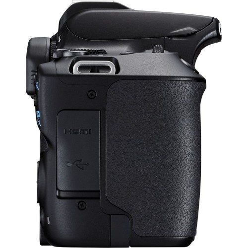 Canon EOS 250D (EOS Rebel SL3) Digital DSLR Camera + EF-S 18-55mm f/4-5.6 IS STM — Black