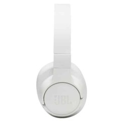 Headphones JBL Tune 710BT in white color.