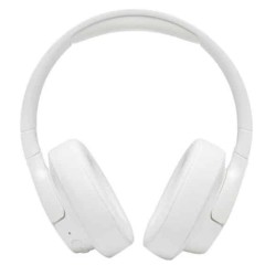 Headphones JBL Tune 710BT in white color.