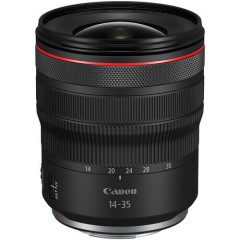 עדשת Canon RF 14-35mm F4L IS USM למצלמות עם תושבת Canon RF — שחור