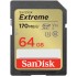 SanDisk Extreme SDXC UHS-I Class-10 U3 V30 64GB Memory Card