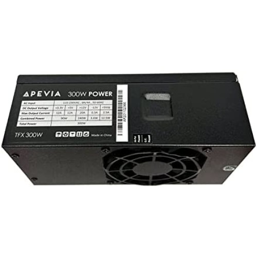 Power Supply Flex ATX 300W Apevia TFX 80 x 170 x 62.0 mm