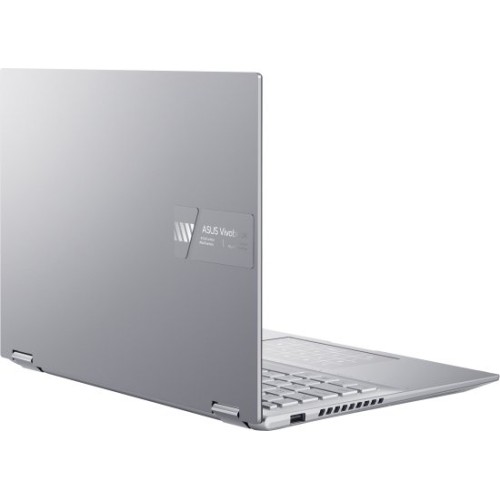 Laptop Asus Vivobook S 14 Flip 14" i5-13420H 16GB 512GB — Cool Silver (Win 11 Home) + Asus Stylus Pen (Win 11 Home)