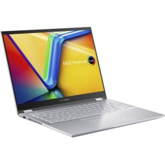 מחשב נייד אסוס Asus Vivobook S 14 Flip 14" i5-13420H 16GB 512GB – (כסוף) Cool Silver (Win 11 Home) + עט Asus Stylus Pen (Win 11 Home)