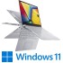 Laptop Asus Vivobook S 14 Flip 14" i5-13420H 16GB 512GB — Cool Silver (Win 11 Home) + Asus Stylus Pen (Win 11 Home)