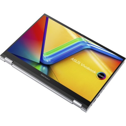 Laptop Asus Vivobook S 14 Flip 14" i5-13420H 16GB 512GB — Cool Silver (Win 11 Home) + Asus Stylus Pen (Win 11 Home)