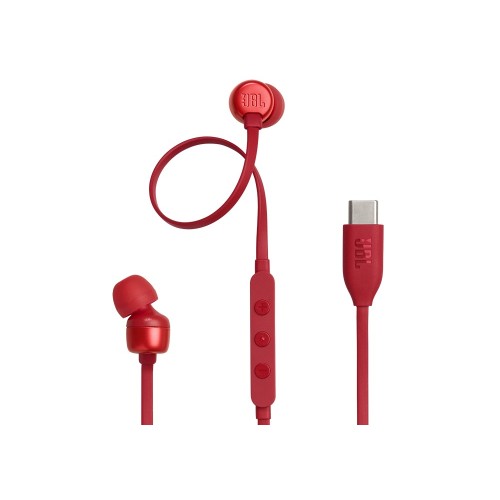 אוזניות אלחוטיות JBL Tune T310C – אדום