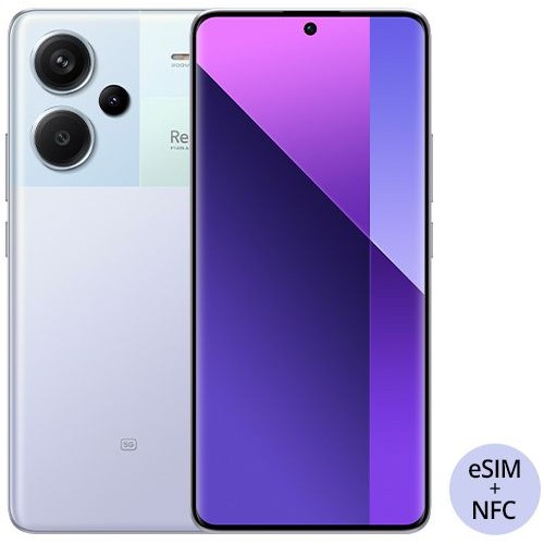 Xiaomi Redmi Note 13 Pro+ 5G 12GB+512GB Cell Phone (Purple)