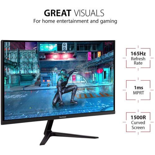 Gaming Curved Monitor 27 Inch ViewSonic VX2718-2KPC-MHD