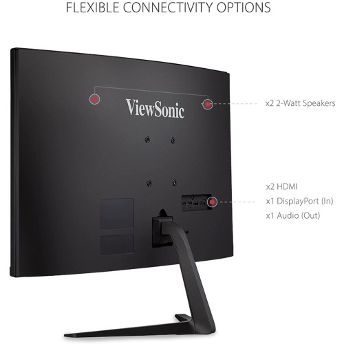 Gaming Curved Monitor 27 Inch ViewSonic VX2718-2KPC-MHD