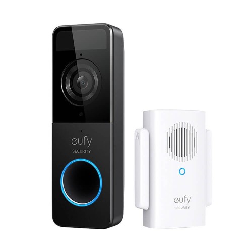 Видеодомофон Anker Eufy Slim 1080P Wi-Fi с камерой — черный