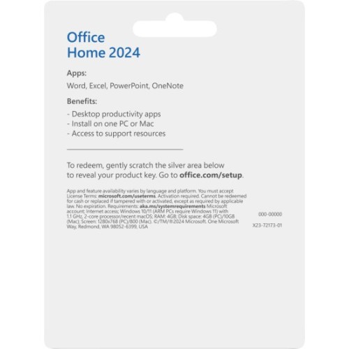 Microsoft Office Home 2024 (Multi-language)