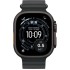 שעון Apple Watch Ultra 3 בגודל 49 מ"מ עם GPS + Cellular בצבע Black Titanium עם רצועת Black Ocean Band — מידה One Size (2025)