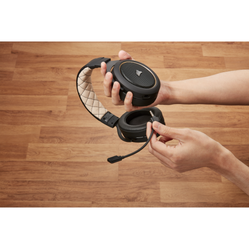 Corsair HS70 PRO WIRELESS Gaming Headset - Cream