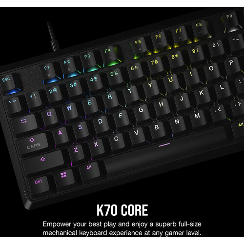 Механическая игровая клавиатура K70 CORE RGB — черный