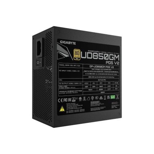 Power Supply GIGABYTE PG5 V2 850W ATX 3.1 80+ Gold Modular