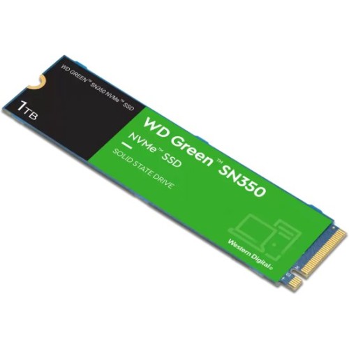 כונן SSD WD Green SN350 SSD M.2 2280 PCIe NVMe בנפח 1TB