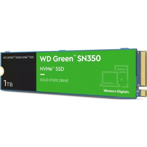 כונן SSD WD Green SN350 SSD M.2 2280 PCIe NVMe בנפח 1TB