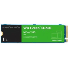 כונן SSD WD Green SN350 SSD M.2 2280 PCIe NVMe בנפח 1TB