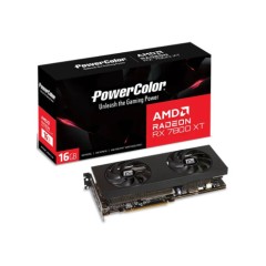 Видеокарта מארז - עכבר אלחוטי ALPHYN AM10 + כרטיס מסך POWERCOLOR RX 7800 XT 16 ГБ GDDR6