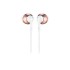 Bluetooth headphones JBL Tune 205BT in white and pink color.