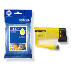 Brother LC527XLY Original XL Yellow Ink Cartridge for MFC-J4350DW / MFC-J4550DW / MFC-J6760DW / MFC-J6960DW / MFC-J6975DW / MFC-J6977DW
