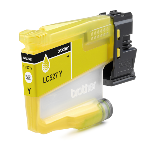Brother LC527XLY Original XL Yellow Ink Cartridge for MFC-J4350DW / MFC-J4550DW / MFC-J6760DW / MFC-J6960DW / MFC-J6975DW / MFC-J6977DW