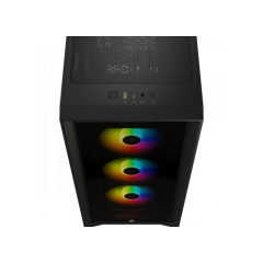 Computer Case CORSAIR ICUE 4000X RGB TG BLACK
