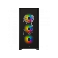 Computer Case CORSAIR ICUE 4000X RGB TG BLACK