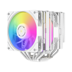 COOLLEO ETIAN P60T Symphony V2 ARGB White CPU Cooler