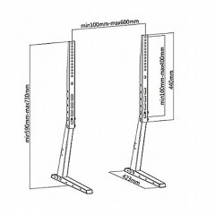 Крепление для телевизора / компьютерного экрана