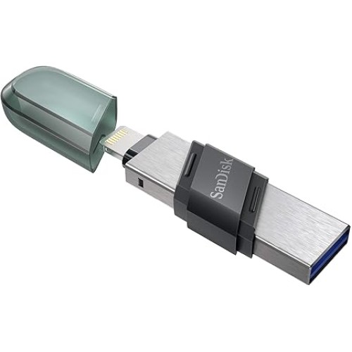 SanDisk iXpand Flash Drive Flip USB 3.1 Gen 1 64GB למכשירי Apple