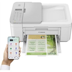 Многофункциональный беспроводной принтер Canon PIXMA TR4756i с автоматической двусторонней печатью и автоподатчиком документов (ADF) — белый