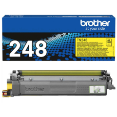 Brother TN-248Y Original Yellow Toner Cartridge for Brother LED Printers