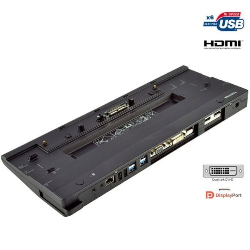 תחנת עגינה Toshiba Hi-Speed ​​Port Replicator III 120W