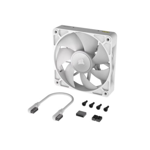 Case fan CORSAIR iCUE LINK RX120 RGB 120 mm PWM Expansion white
