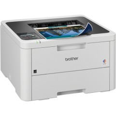 Brother HL-L3220CDW Wi-Fi Color Laser Printer with Automatic Duplex Printing — White