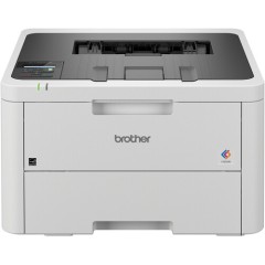 Brother HL-L3220CDW Wi-Fi Color Laser Printer with Automatic Duplex Printing — White