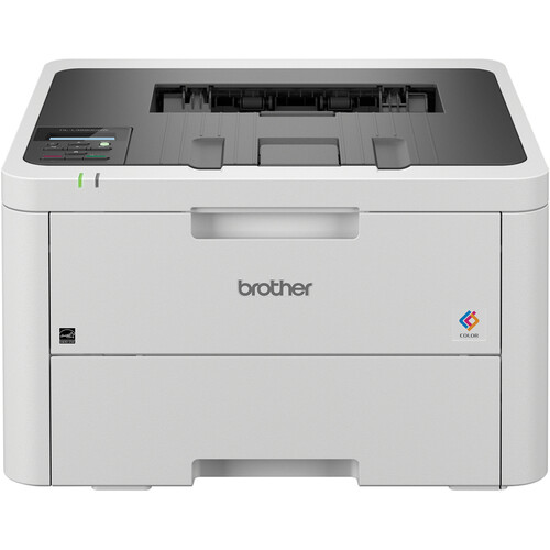 Brother HL-L3220CDW Wi-Fi Color Laser Printer with Automatic Duplex Printing — White