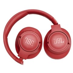 Headphones JBL Tune 750BTNC in red color.