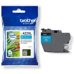 Brother LC422XLC Original XL Cyan Ink Cartridge for MFC-J5340DW / MFC-J5345DW / MFC-J5740DW / MFC-J6540DW / MFC-J6940DW