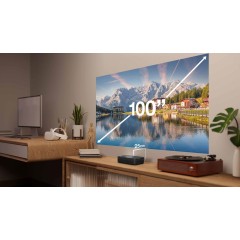 Умный лазерный проектор Optoma Photon Go Full HD с Google TV и Dolby Audio