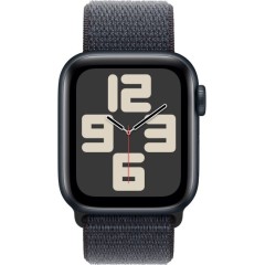 Apple Watch SE GPS 40 мм + Cellular в цвете Midnight Aluminium с ремешком Ink Sport Loop — Один размер (2024)