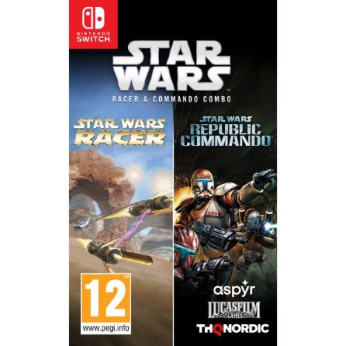 Игра Star Wars Racer and Commando Combo (NS)