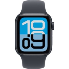Apple Watch SE 3 GPS 40 мм + Cellular в цвете Midnight Aluminium с ремешком Midnight Sport Band M/L (2025)